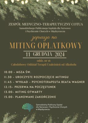 MITING OPŁATKOWY