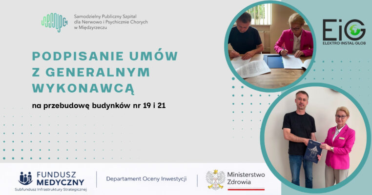 PODPISANIE UMÓW Z GENERALNYM WYKONAWCĄ